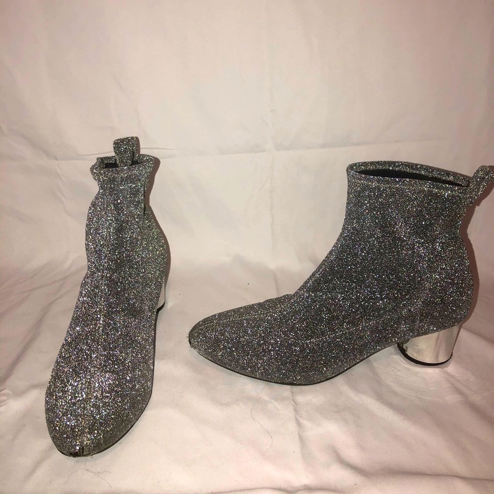 Glitter Sock Bootie
